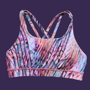 Lululemon Energy Bra Central Saint Martins Nulux Size 6